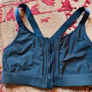 Fabletics High Impact Zip-Front Sports bra